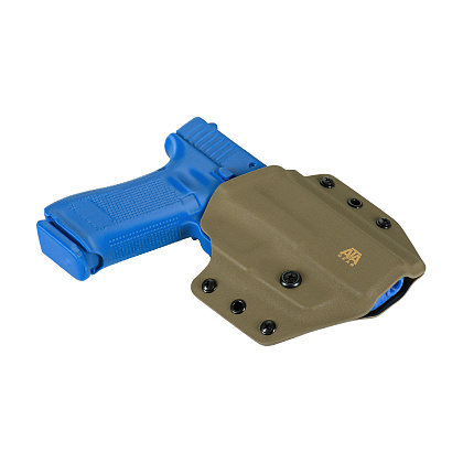 ATA Gear кобура модель Hit Factor ver.1 для зброї Glock - 17/22/47 Flat Dark Earth - Spring правша– Мілітарист - зображення 4