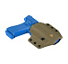 ATA Gear кобура модель Hit Factor ver.1 для зброї Glock - 17/22/47 Flat Dark Earth - Spring правша– Мілітарист - мініатюра 4