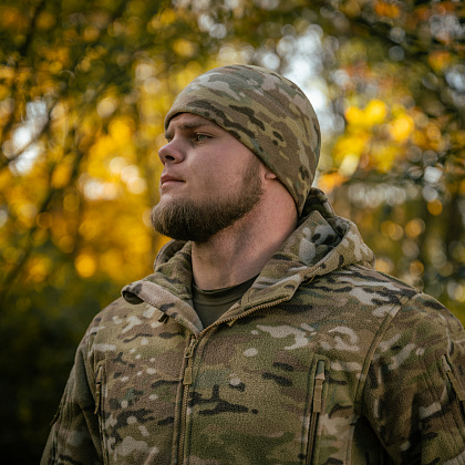 M-Tac шапка Watch Cap фліс (260г/м2) with Slimtex MC– Мілітарист - зображення 8