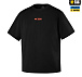 M-Tac футболка Worn to the bone Oversize Black– Мілітарист - мініатюра 2