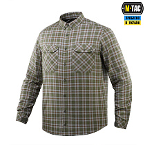 M-Tac сорочка Lumberjack Cotton Shirt Olive/Grey– Мілітарист