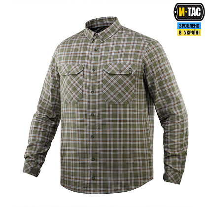 M-Tac сорочка Lumberjack Cotton Shirt Olive/Grey– Мілітарист - зображення 1