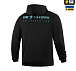 M-Tac кофта Hoodie 7-й корпус ДШВ Black– Мілітарист - мініатюра 4