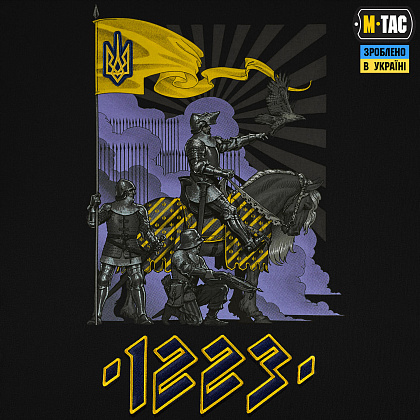 M-Tac футболка 1223 Embroidery Cotton Hard Black– Мілітарист - зображення 7