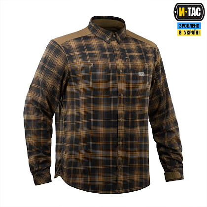 M-Tac сорочка Redneck Shirt Coyote/Black– Мілітарист - зображення 3