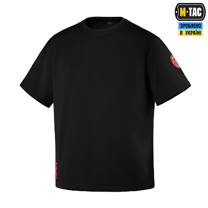 M-Tac футболка Train Hard Oversized Cotton Hard Black– Мілітарист - зображення 2