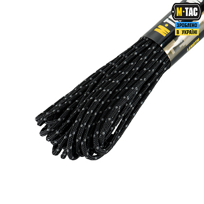 M-Tac паракорд Minicord Mil-Spec 15m Black Reflective– Мілітарист - зображення 3