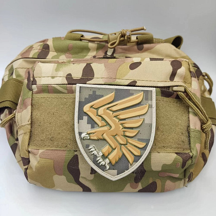 Шеврон ПВХ ЗСУ 95 окремої десантно-штурмової бригади піксель– Милитарист - фото 2
