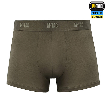 M-Tac труси Men Cotton Stretch Boxer Briefs Dark Olive– Мілітарист - зображення 2