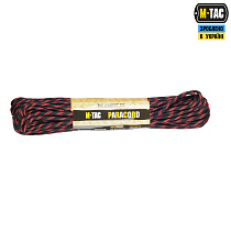 M-Tac паракорд 550 type III Thin Red Line 30м– Мілітарист