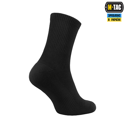 M-Tac шкарпетки Tactical Socks Cotton 67% Black– Мілітарист - зображення 4