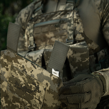 M-Tac фартук противоосколочный с баллистическим пакетом 2 класс (BRONYX) Laser Cut MM14– Милитарист - фото 17