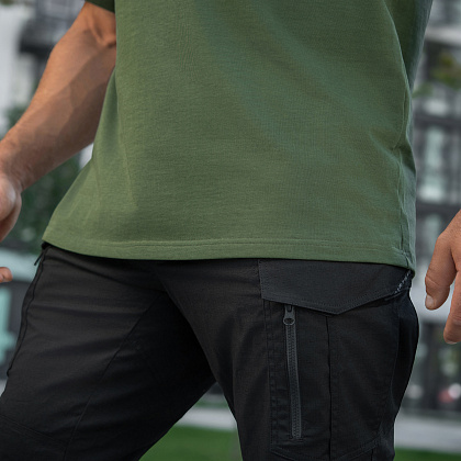 M-Tac футболка Cotton Hard Oversize Army Olive– Милитарист - фото 15