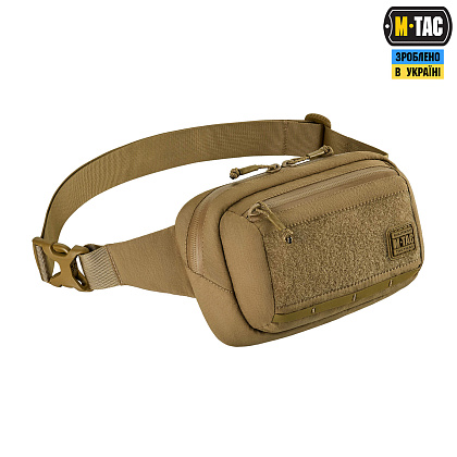 M-Tac сумка City Waist Bag з липучкою Lite-C Elite Coyote– Мілітарист - зображення 3