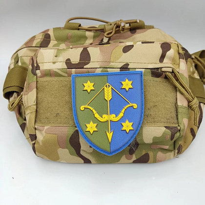 Шеврон ПВХ ЗСУ 10 армійський корпус– Мілітарист - зображення 2