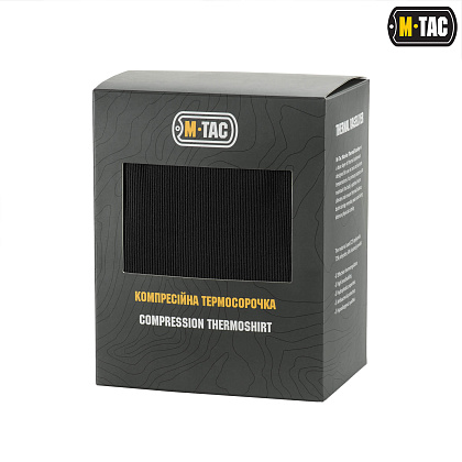 M-Tac термосорочка компресійна Black/Dark Grey– Мілітарист - зображення 14