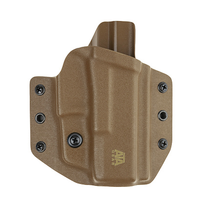 ATA Gear кобура модель Hit Factor ver.1 для Glock - 19/23/19X/45 Coyote Brown правша– Милитарист - фото 4