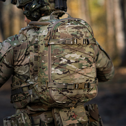 M-Tac рюкзак Sturm з ергономічними лямками X-Large Elite Gen.II Multicam– Мілітарист - зображення 10