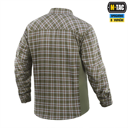 M-Tac рубашка Tactical Cotton Shirt Olive/Grey– Милитарист - фото 4