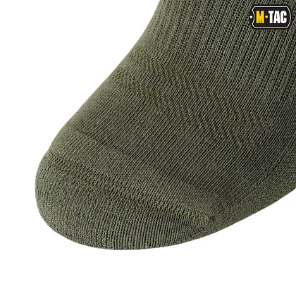 M-Tac шкарпетки Tactical Socks Cotton 68% Olive– Мілітарист - зображення 5
