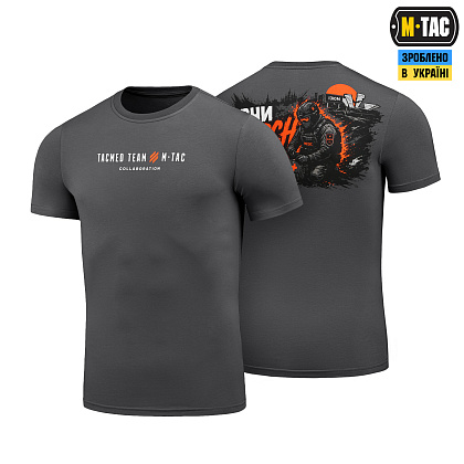 M-Tac футболка Tacmed Team Dark Grey– Мілітарист - зображення 1