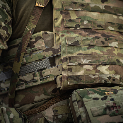 M-Tac плитоноска Cuirass Tiger Elite (розмір плити XL) Multicam– Милитарист - фото 37