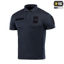 M-Tac поло Elite Tactical Coolmax Dark Navy Blue– Мілітарист