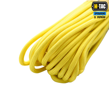 M-Tac паракорд 550 type III 15m Yellow– Мілітарист - зображення 3