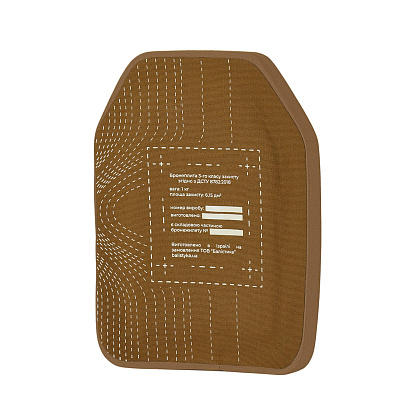 Балістика Бронепластина надлегка з демпфером розміру S 3-го класу захисту НВМПЕ– Мілітарист - зображення 3