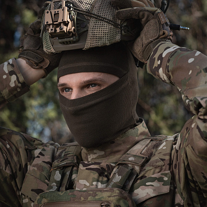 M-Tac балаклава-ніндзя Basic мікрофліс ріп-стоп Dark Olive– Мілітарист - зображення 7