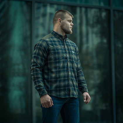 M-Tac сорочка Redneck Shirt Olive/Navy Blue– Мілітарист - зображення 34