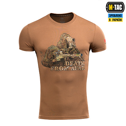 M-Tac футболка Sniper Coyote Brown - зображення 2 M-Tac футболка Sniper Coyote Brown– Мілітарист - зображення 2