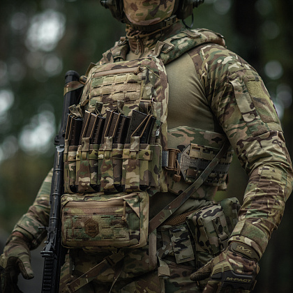 M-Tac плитоноска Cuirass Tiger Elite 2 клас захисту (розмір плити XL) Multicam– Мілітарист - зображення 18