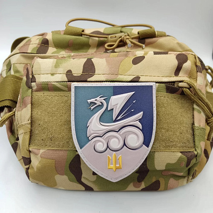 Шеврон ПВХ 36-та ОБр морської піхоти імені контрадмірала Михайла Білинськог– Милитарист - фото 2