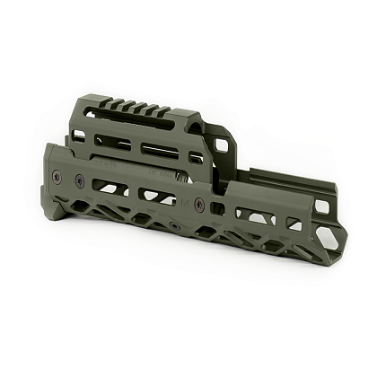 Крук M-Lock цівка для АКС-74У коротка верхні накладка OD Green (1U044A)– Мілітарист - зображення 3