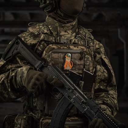 M-Tac нашивка Orange Cat PVC (MM14 cover)– Мілітарист - зображення 5