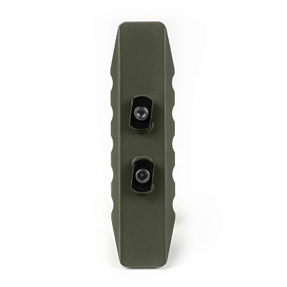 Крук Рейка Пікатінні на 5 слотів із кріпленням стандарту  M-Lok OD Green (9021)– Милитарист - фото 3