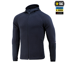 M-Tac кофта Hoodie Polartec Sport Dark Navy Blue– Мілітарист