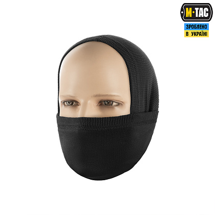 M-Tac шарф-труба довгий мікрофліс ріп-стоп Black– Мілітарист - зображення 4