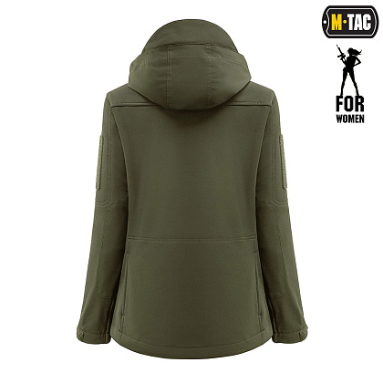 M-Tac куртка Soft Shell Lady Olive– Мілітарист - зображення 4