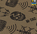 M-Tac шарф-труба мікрофліс Drone Pattern Tan– Мілітарист - мініатюра 4