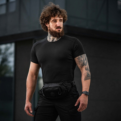 M-Tac футболка 93/7 Summer Comfort Fit Black– Мілітарист - зображення 14