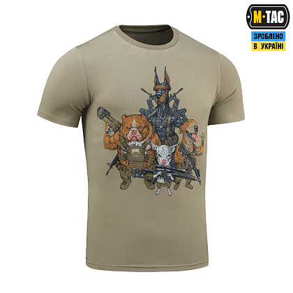 M-Tac футболка Rex team Tan– Мілітарист - зображення 4