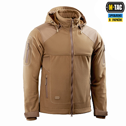 M-Tac куртка Norman Windblock Fleece Coyote– Милитарист - фото 3