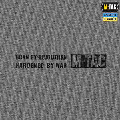 M-Tac світшот Born by Revolution Light Grey– Мілітарист - зображення 5