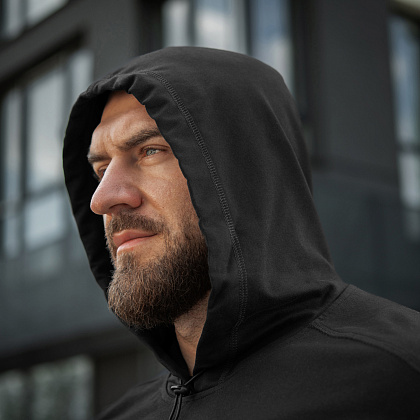 M-Tac кофта Hoodie Born by Revolution Black– Милитарист - фото 13