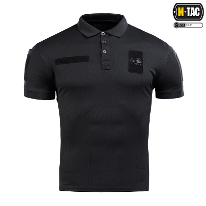 M-Tac поло Elite Tactical Coolmax Black– Милитарист - фото 2