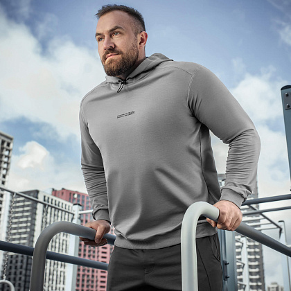 M-Tac кофта Hoodie Born by Revolution Light Grey– Мілітарист - зображення 20