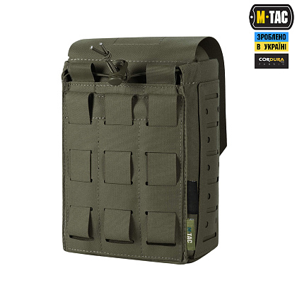 M-Tac подсумок медицинский вертикальный Large Gen.II Elite Ranger Green– Милитарист - фото 4