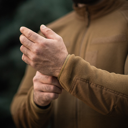 M-Tac куртка Combat Fleece Polartec Jacket Coyote Brown– Милитарист - фото 20